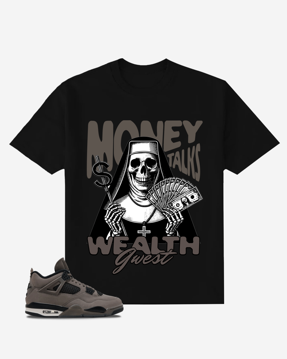 Money Talks Wealth Whisper Oversized T-Shirt