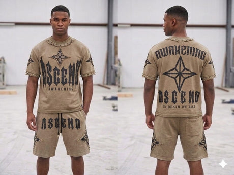 Urban outfit featuring a multicolor matching set