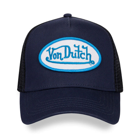 VON DUTCH NAVY BLUE & WHITE TRUCKER