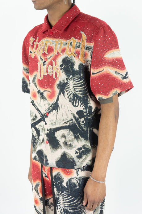 Premium streetwear short set multicolor fashion outfit