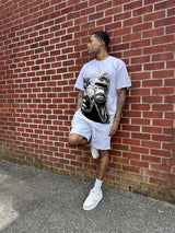 Regular Fit Big Mam Front Graphic T Shirt : Gwpbast5052 - 3 Colors