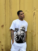 Regular Fit Big Mam Front Graphic T Shirt : Gwpbast5052 - 3 Colors