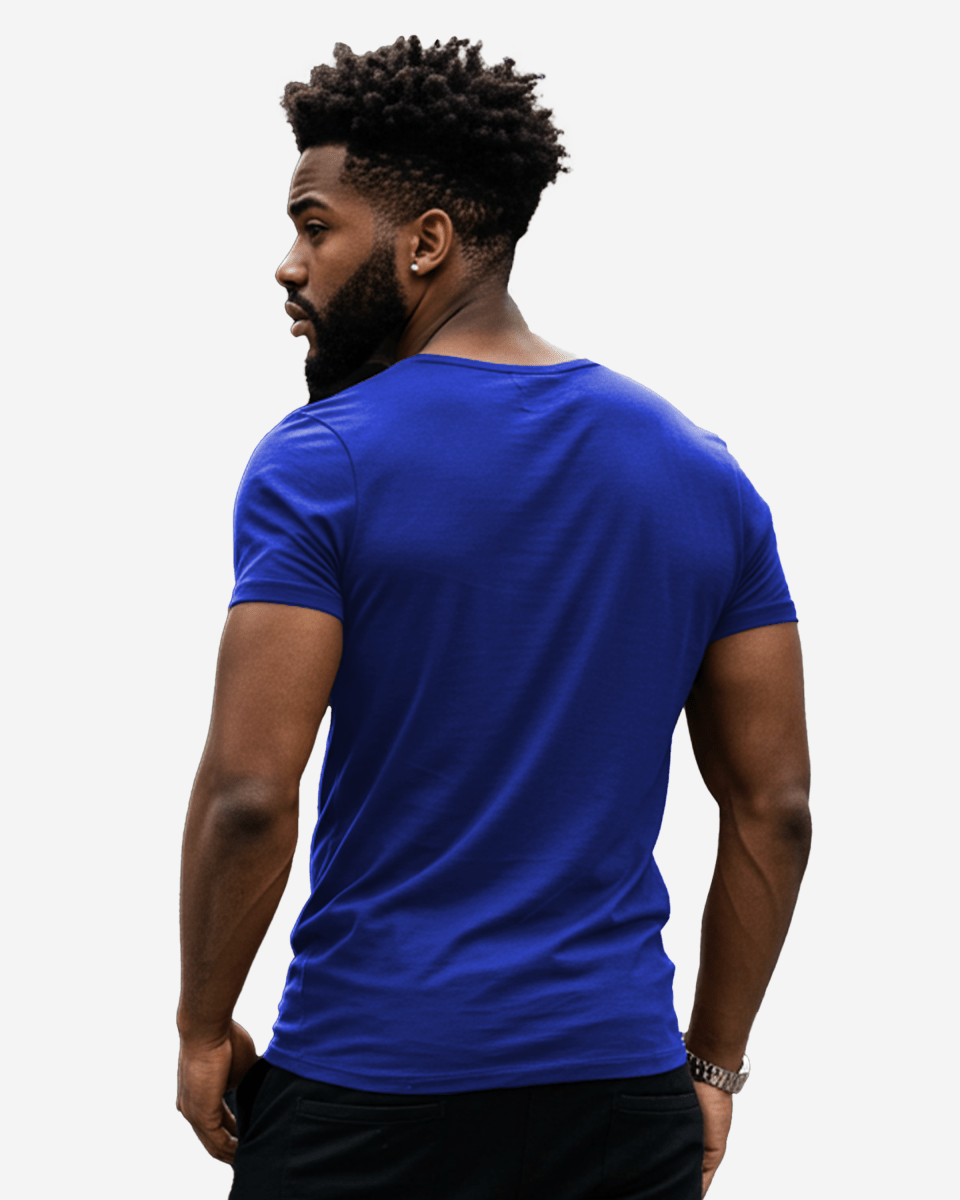 Regular Fit Black Samurai Front Graphic T Shirt : Gwpbast5056 - 3 Colors