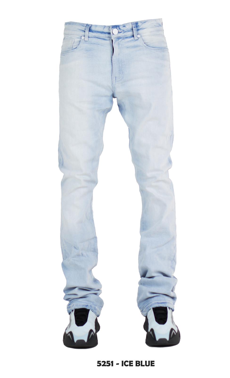 FOCUS CLEAN STACKED JEANS MULTI COLORS