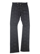 Focus Rhinestone Star Stacked Jeans Multi Colors