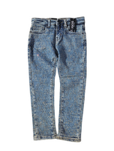 FOCUS KIDS JEANS LASER RIP WITH STONE MULTI COLORS