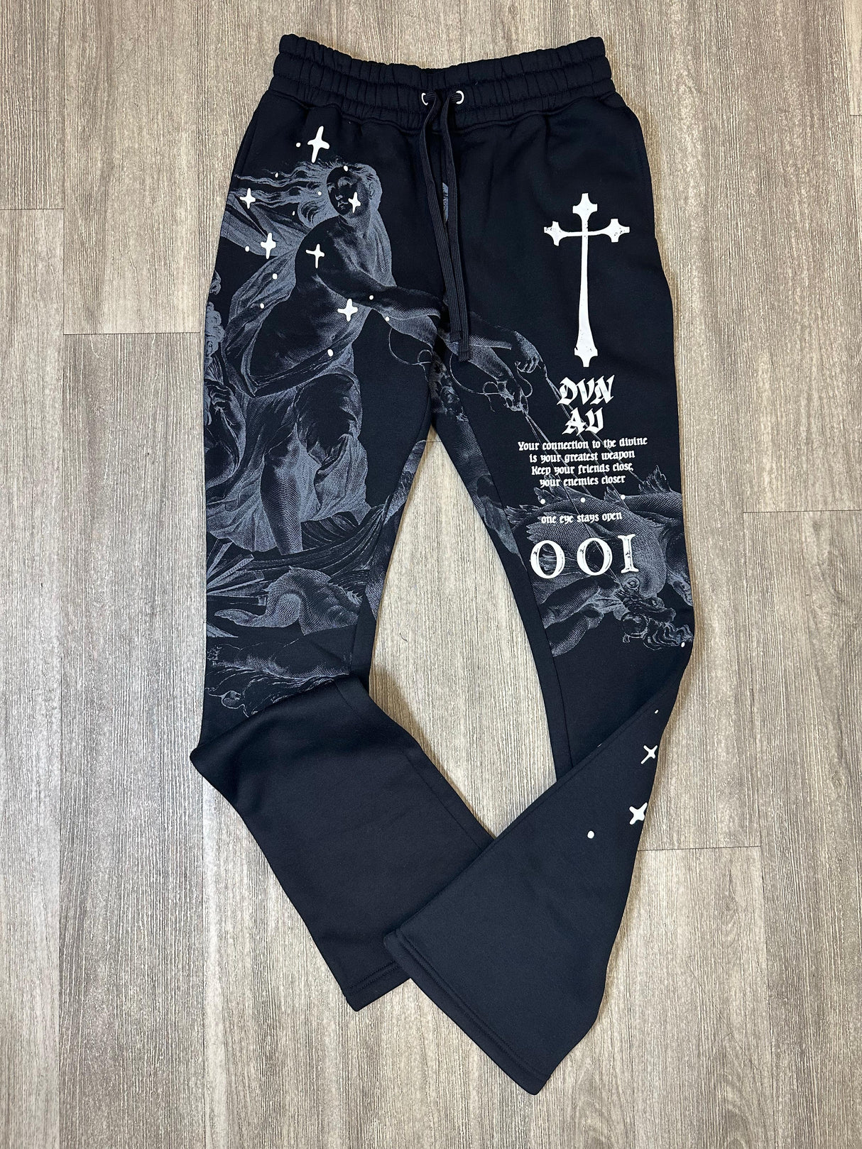 UNDRTD DIVINE AURA STACKED SWEATPANTS MULTI COLORS