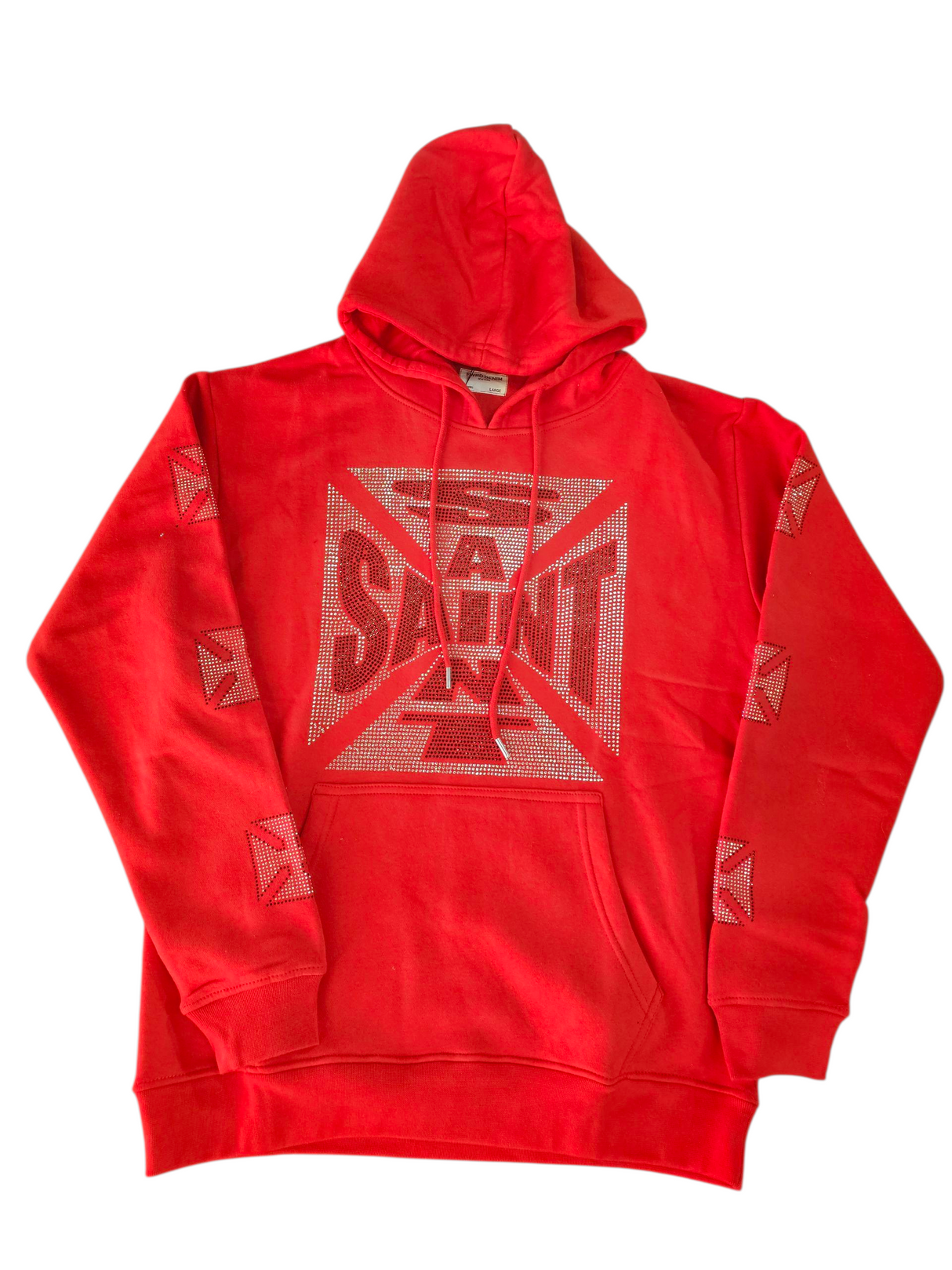 Fwrd Saint Rhinestone Fleece Hoodie Multi Colors