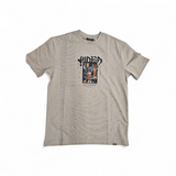 Left Point Break The Rules Rhinestones T- Shirt Multi Colors