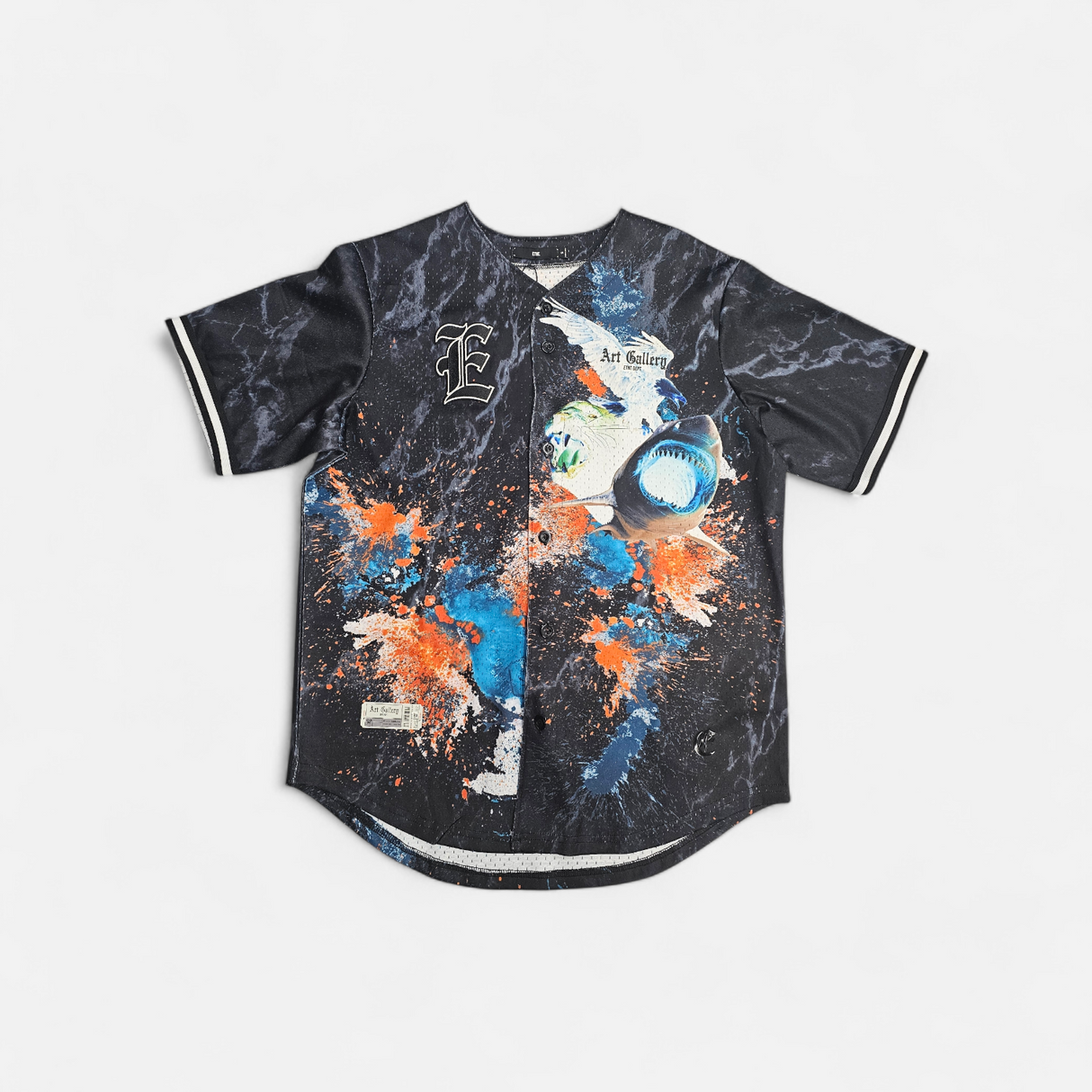 Eternity- Jersy - Baseball Mesh - Eagle - Black