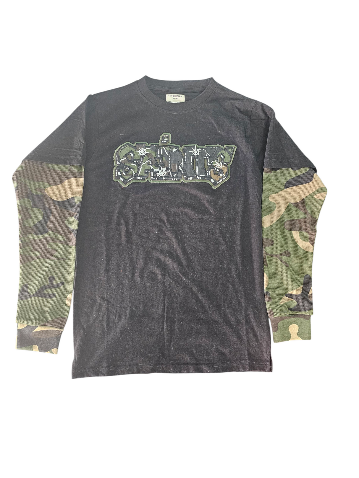 Fwrd Saints Black Camo Jersey Shirt