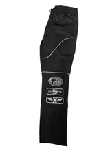 REBEL MINDS RACING NYLON STACKED JOGGER BLACK