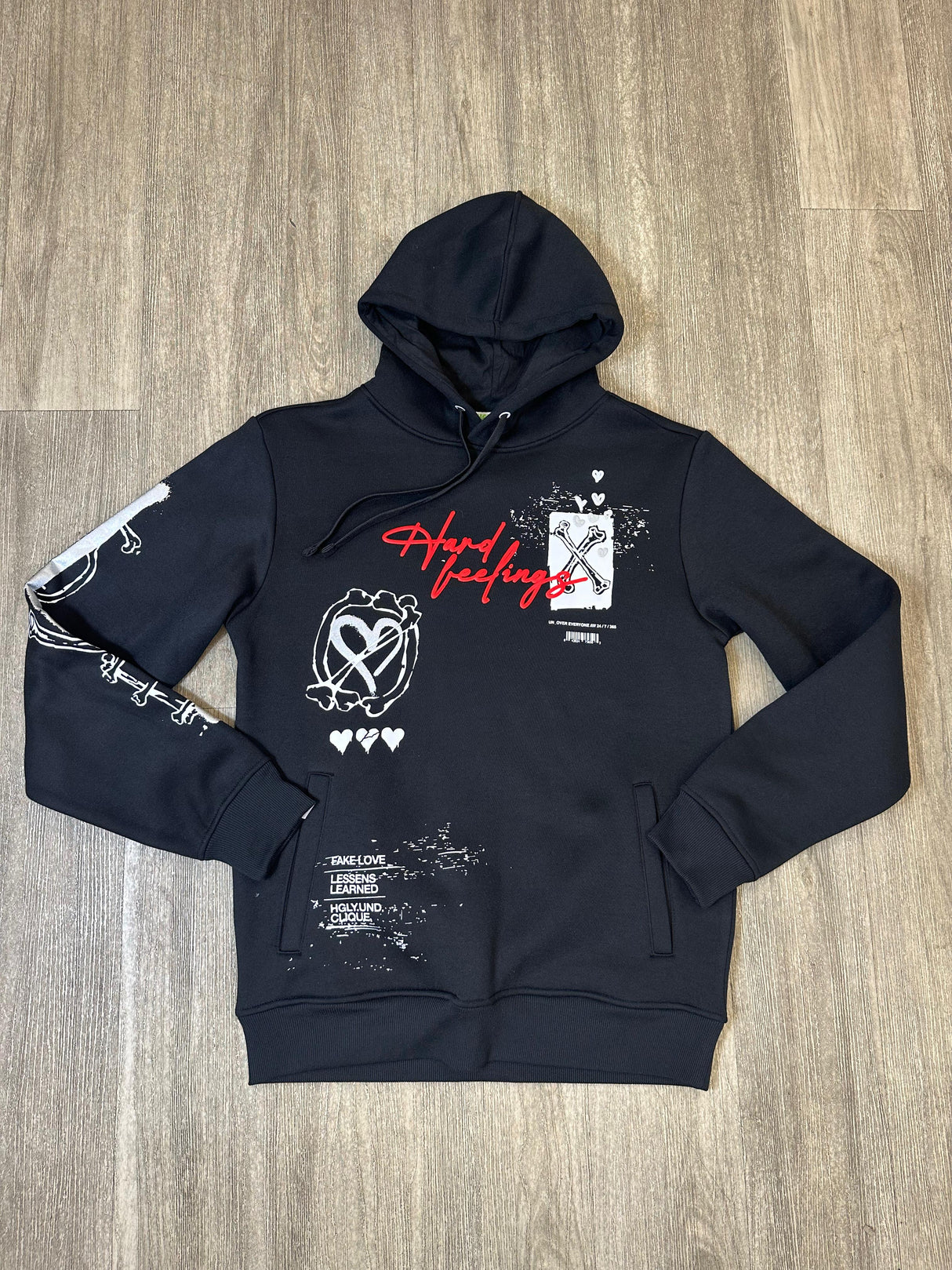 UNDRTD HIGHLY FAKE LOVE HOODIE MULTI COLORS