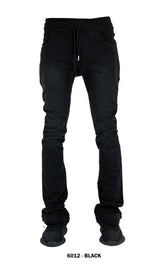 FOCUS ALL STONE STACKED SWEATPANTS MULTI COLORS