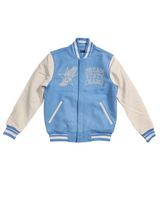 Roku Studio Dream State Rhinestone Varsity Jacket University Blue