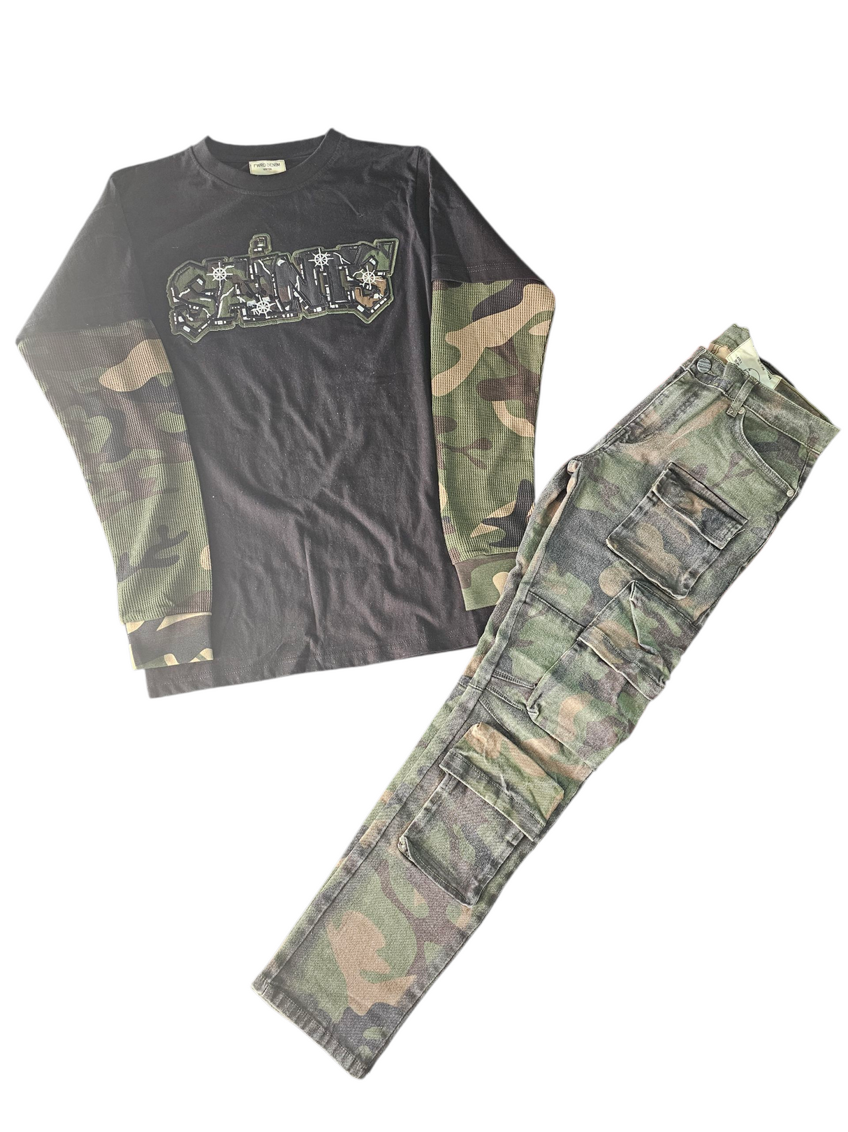 Fwrd Saints Black Camo Jersey Shirt