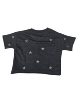 FOCUS KIDS COWBOY STARS CROPPED T SHIRT MULTI COLORS