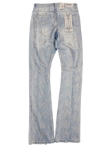 Focus Rhinestone Star Stacked Jeans Multi Colors