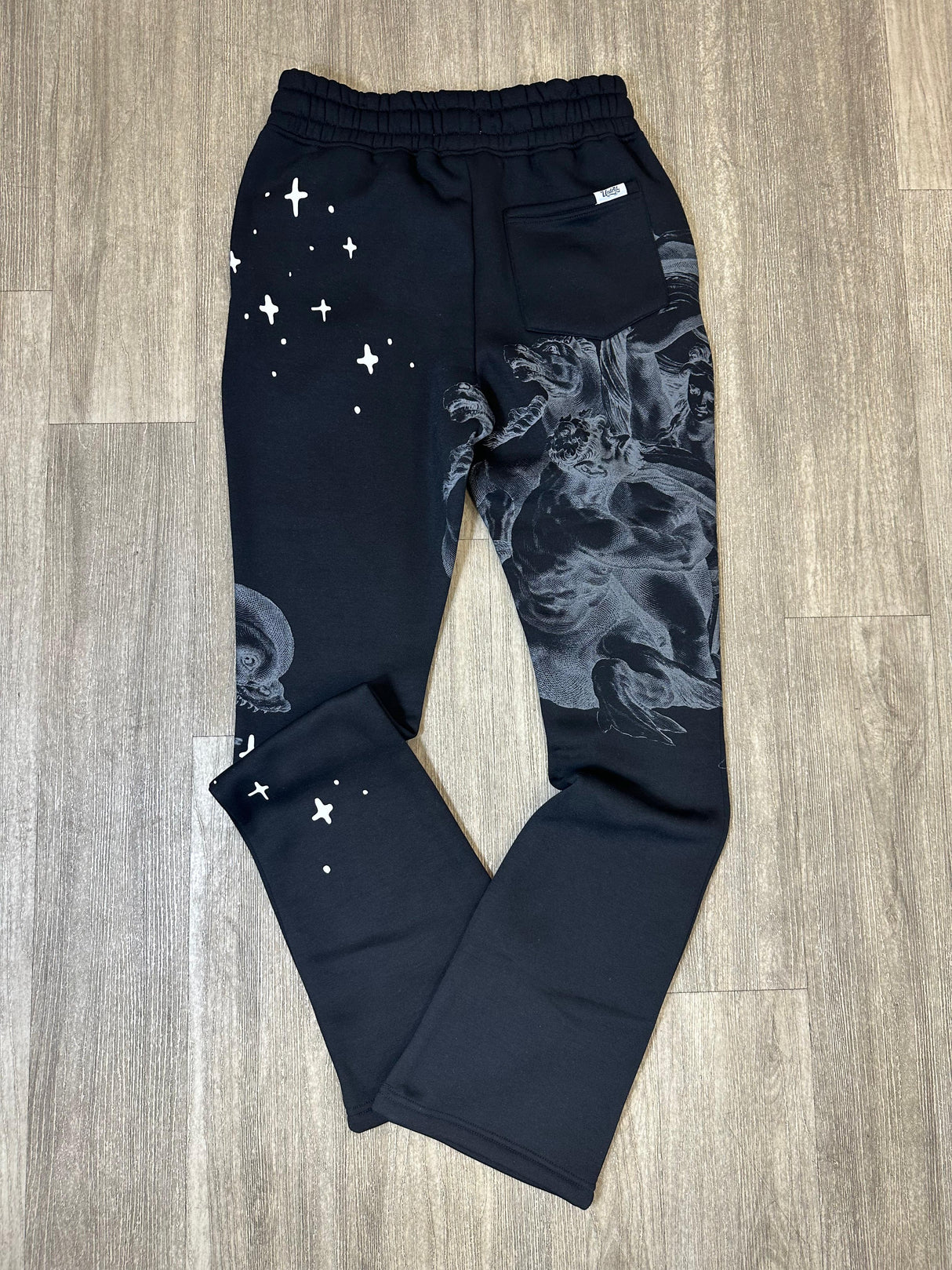 UNDRTD DIVINE AURA STACKED SWEATPANTS MULTI COLORS