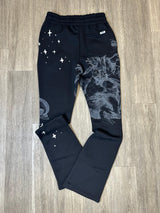 UNDRTD DIVINE AURA STACKED SWEATPANTS MULTI COLORS