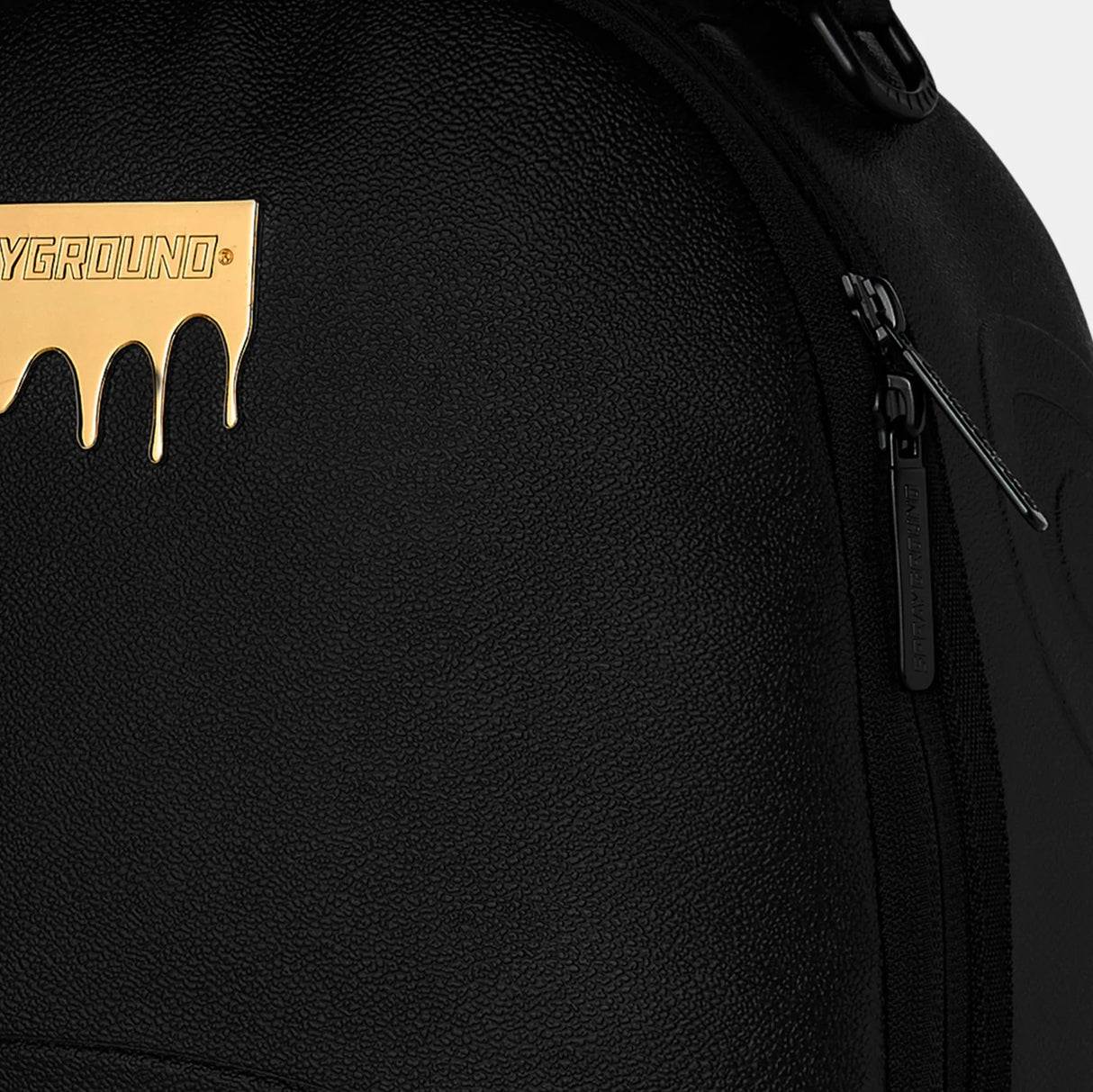 Sprayground Gold Drip Logo Dlxsv Backpack