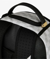 SprayGround 3D Check White And Pink Dlxsv Backpack