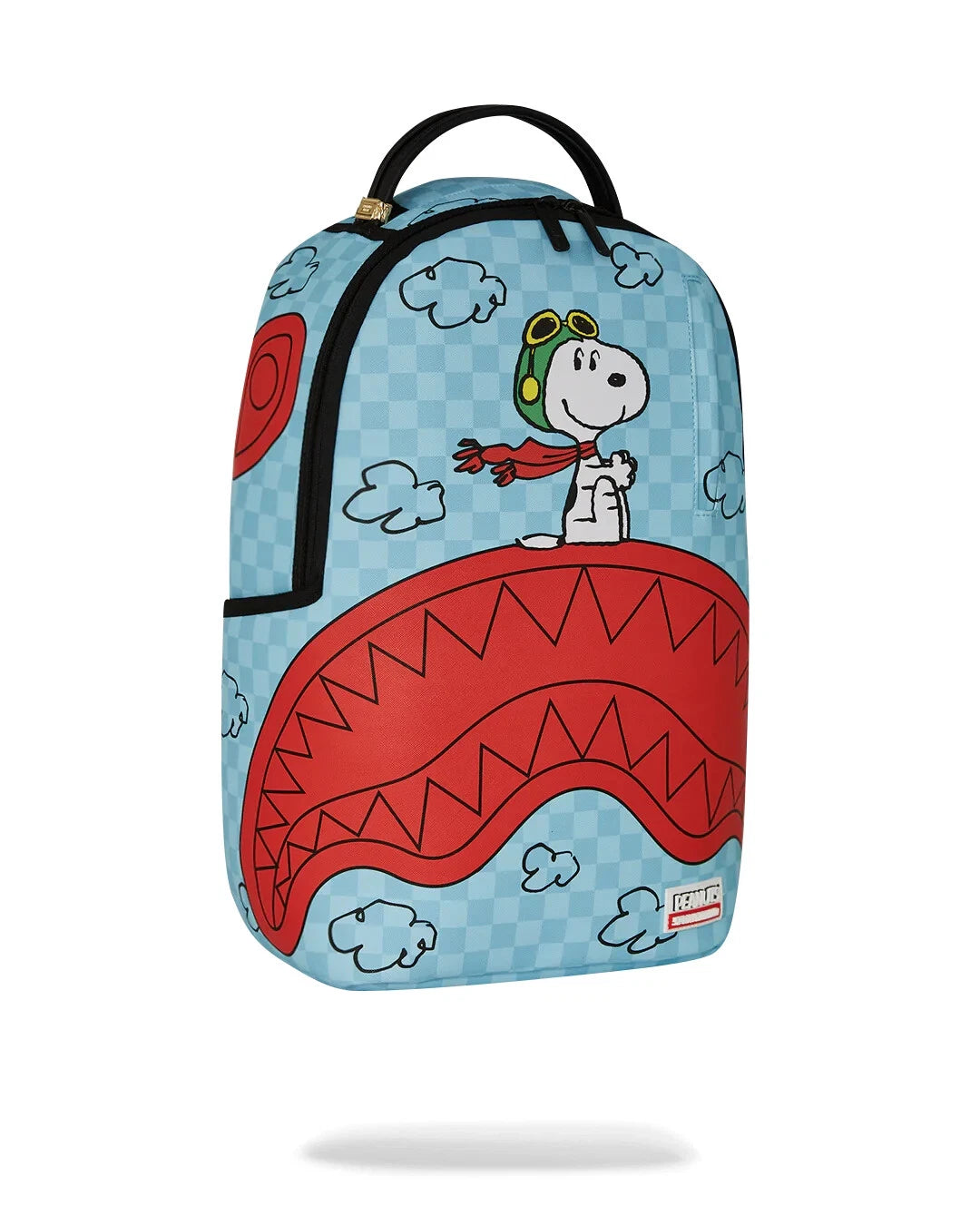 SPRAYGROUND PEANUTS SNOOPY PILOT SHARK DLXSV BACKPACK