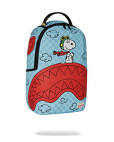 SPRAYGROUND PEANUTS SNOOPY PILOT SHARK DLXSV BACKPACK