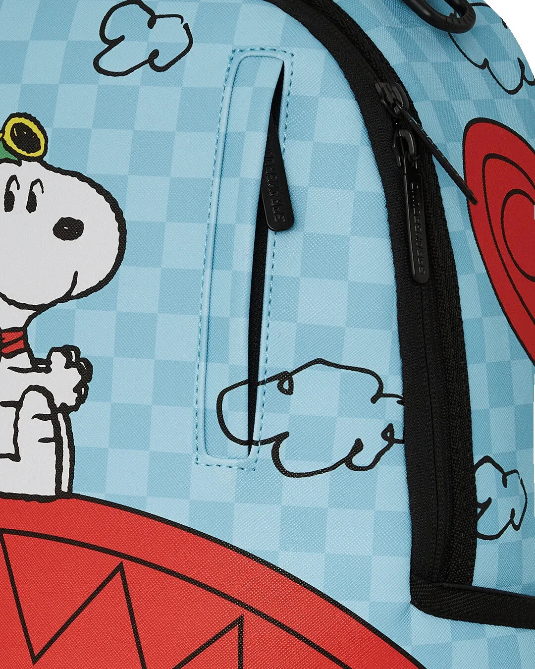 SPRAYGROUND PEANUTS SNOOPY PILOT SHARK DLXSV BACKPACK