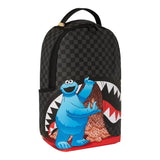 SPRAYGROUND SESAME STREET COOKIE MONSTER SNEAKING A BITE DLXSV BACKPACK