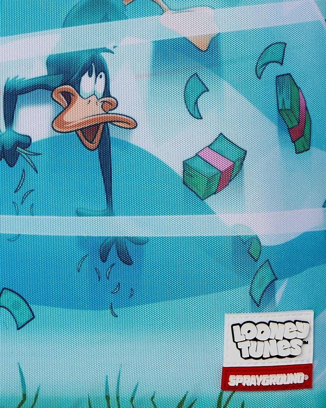 SPRAYGROUND LOONEY TUNES MARVIN ABDUCTING DAFFY DLXR BACKPACK
