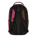 SPRAYGROUND SPLIT SIP PINK CHECK DLXSV BACKPACK