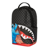 SPRAYGROUND SESAME STREET COOKIE MONSTER SNEAKING A BITE DLXSV BACKPACK