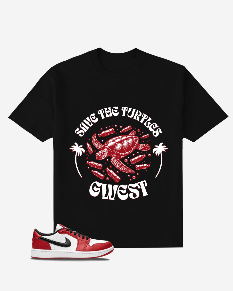 Save The Turtles Oversized T-Shirt