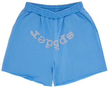 Trending multicolor sweat shorts styled for streetwear look