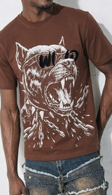 Confident streetwear outfit with statement graphic T-shirt