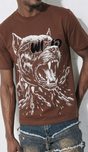 Confident streetwear outfit with statement graphic T-shirt