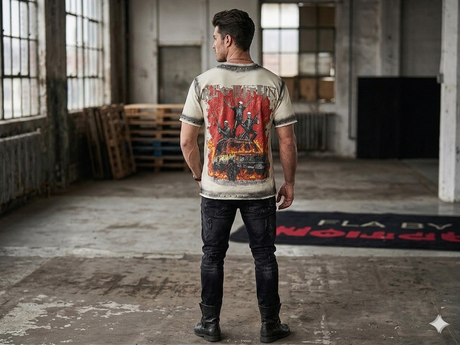 streetwear graphic t shirt studded rhinestone revolution outfit