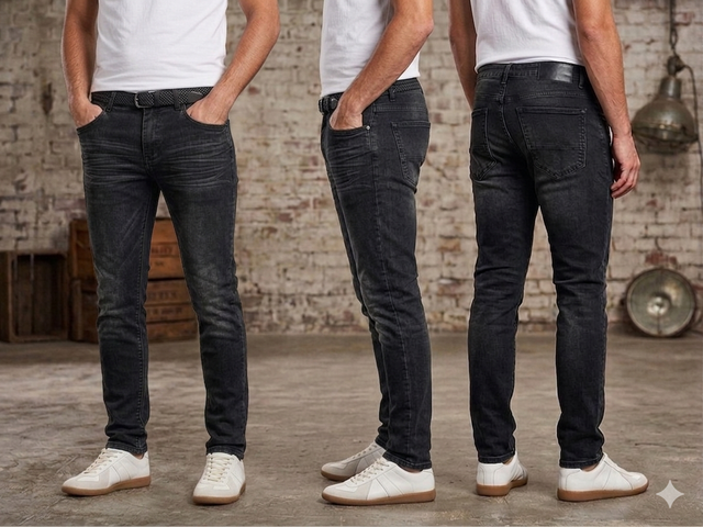 supply david skinny black wash jeans black streetwear denim drip