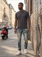 supply jawad bleach vintage jeans streetwear denim drip