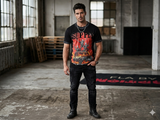 supply revolution studded rhinestone t shirt multi color streetwear drip