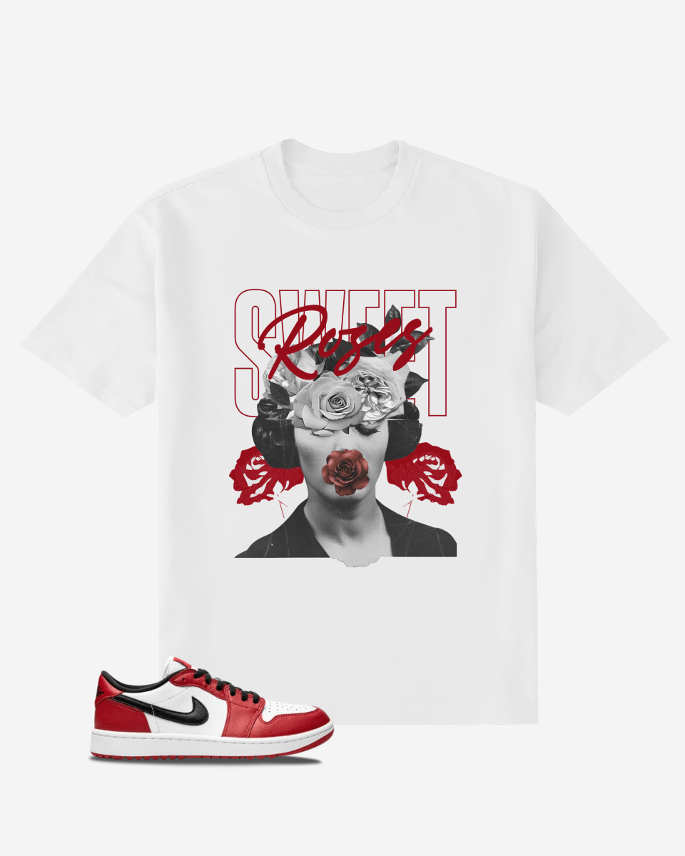 Sweet Rose Oversized T-Shirt