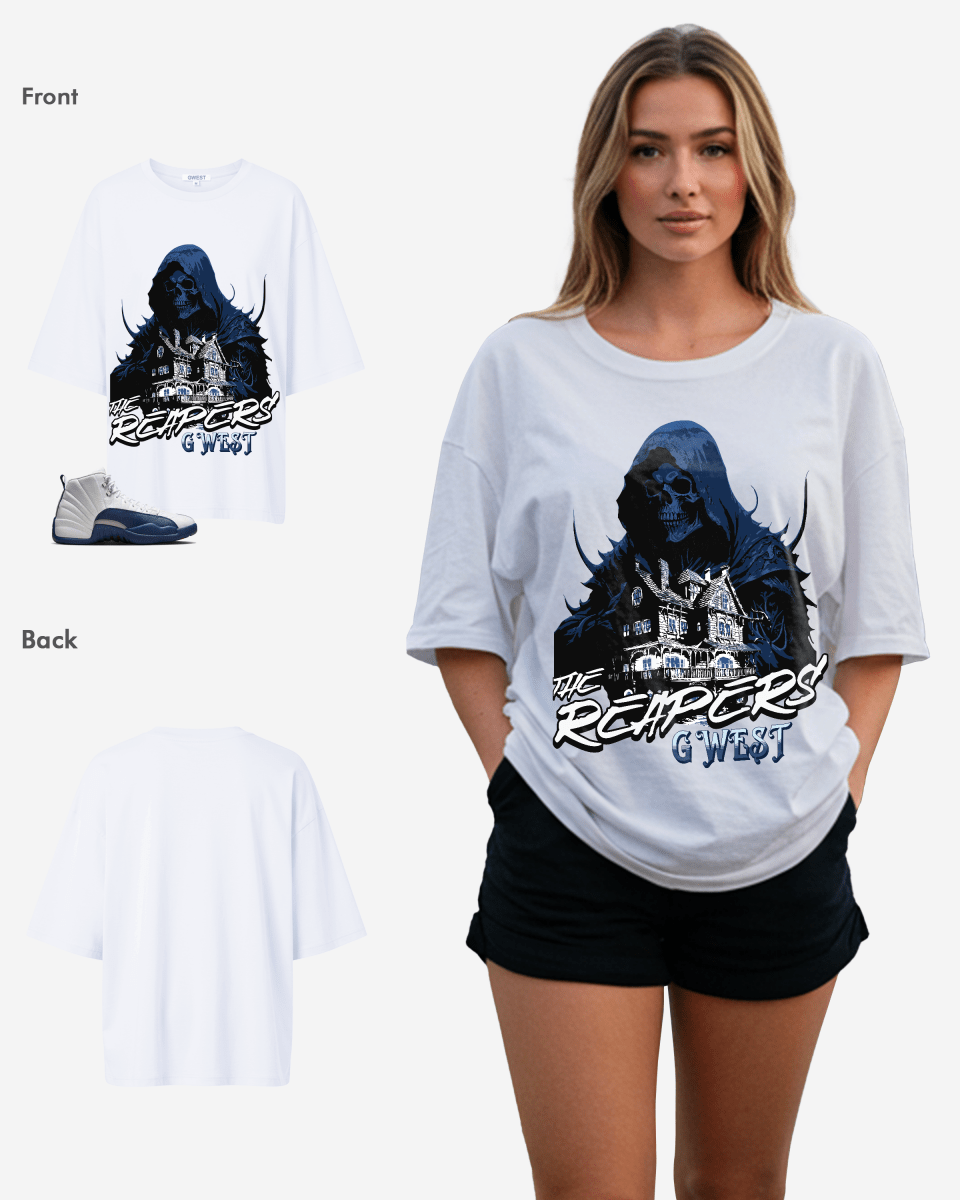 G West The Reaper's Oversized Women's T-Shirt