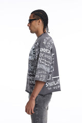 Trending cropped streetwear T-shirt 2026 modern fashion