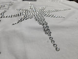 Trending rhinestone T-shirt styled for 2026 streetwear outfits