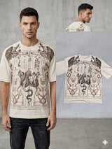 Trending rhinestone T-shirt styled for 2026 streetwear