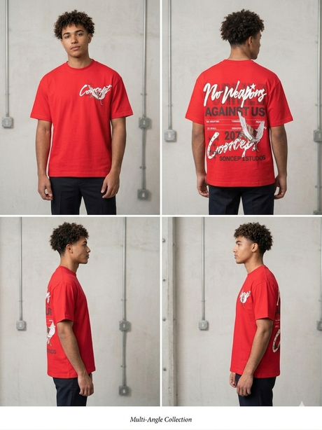 trendy boxy fit t shirt rhinestone no weapons design multi color