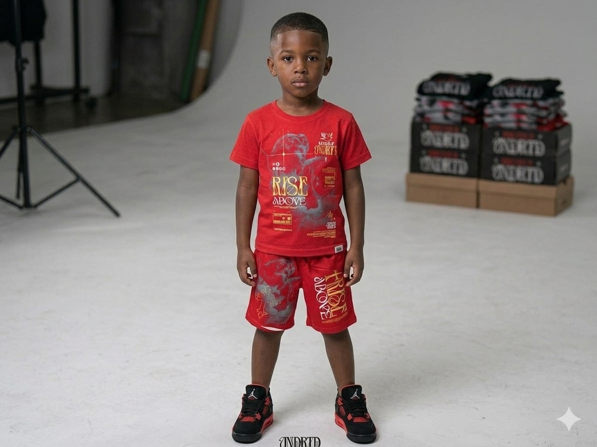 Undrtd kids matching short set comfortable streetwear clothing USA