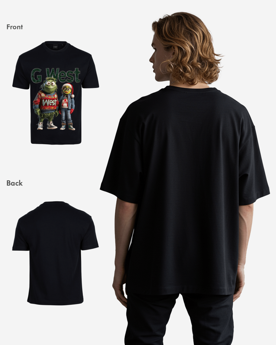 Yuletide Buddies Oversized  T-Shirt